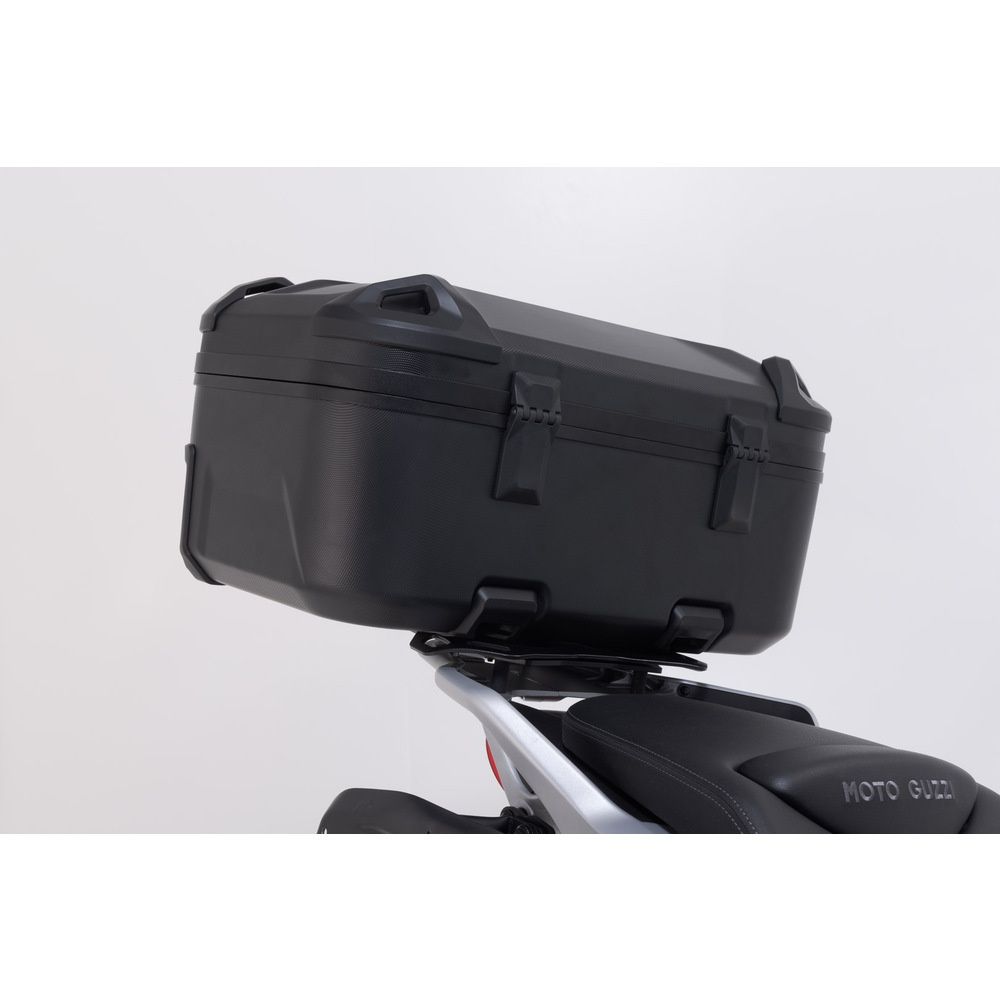 SW-Motech SW-ADV1792565000-B DUSC Black Adventure Luggage Set w/L Top Case for Moto Guzzi V85 TT 19-23