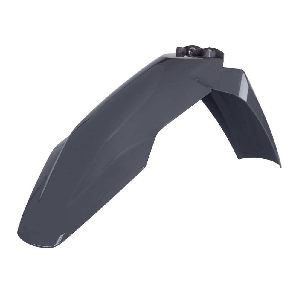 Polisport Front Fender Nardo Grey for Husqvarna TC125/250/TX125/300/FX350/450/FC250-450 23-Up/TE125-300/FE250-501 24-Up