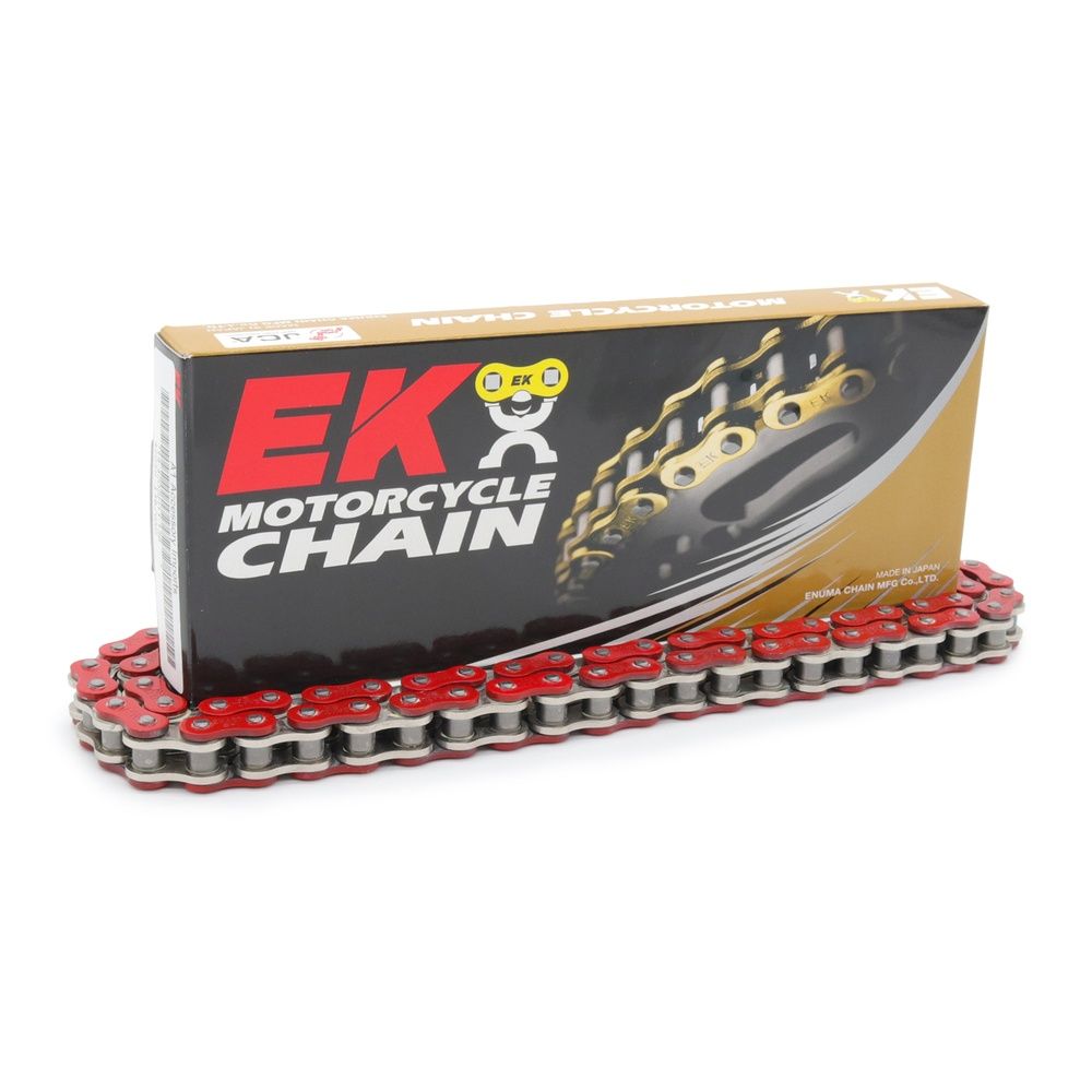 EK 420 SH Heavy Duty Motocross Red Chain 130L