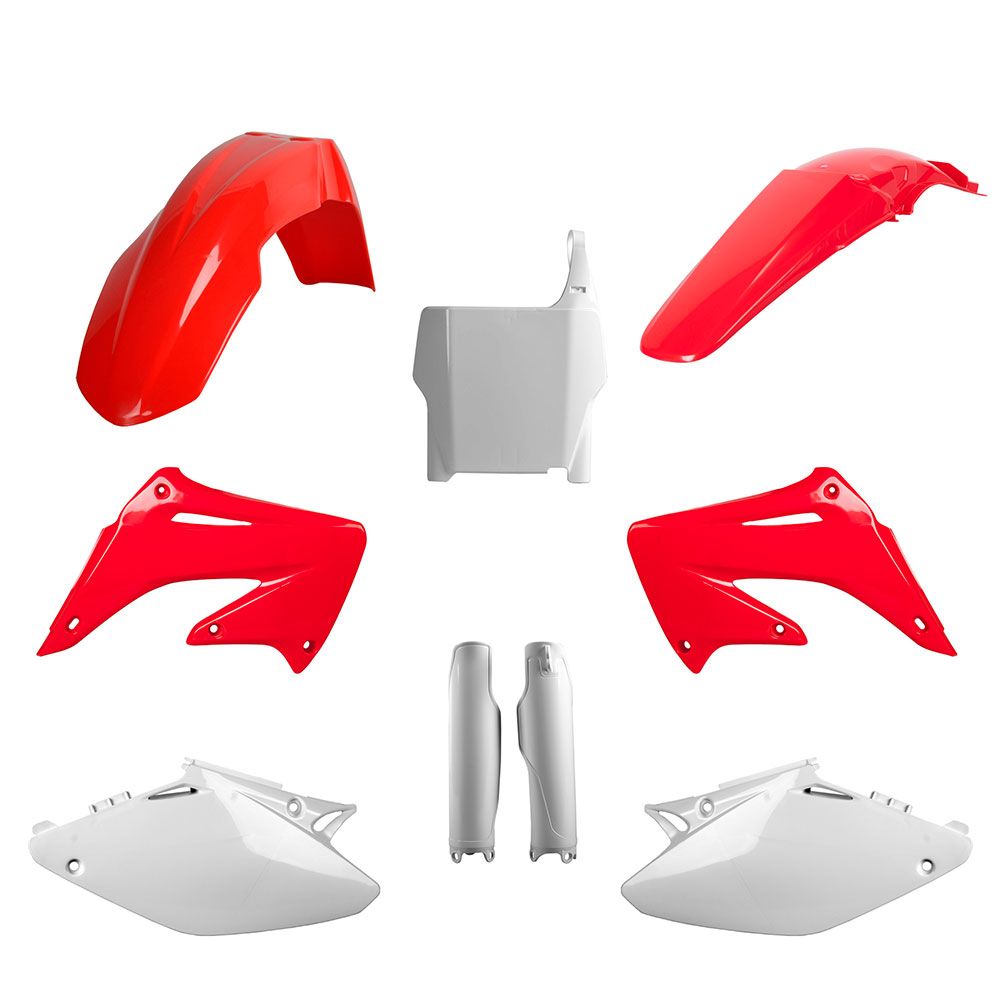 Polisport MX Plastic Kit OEM Colours for Honda CR125R/CR250R 04-07