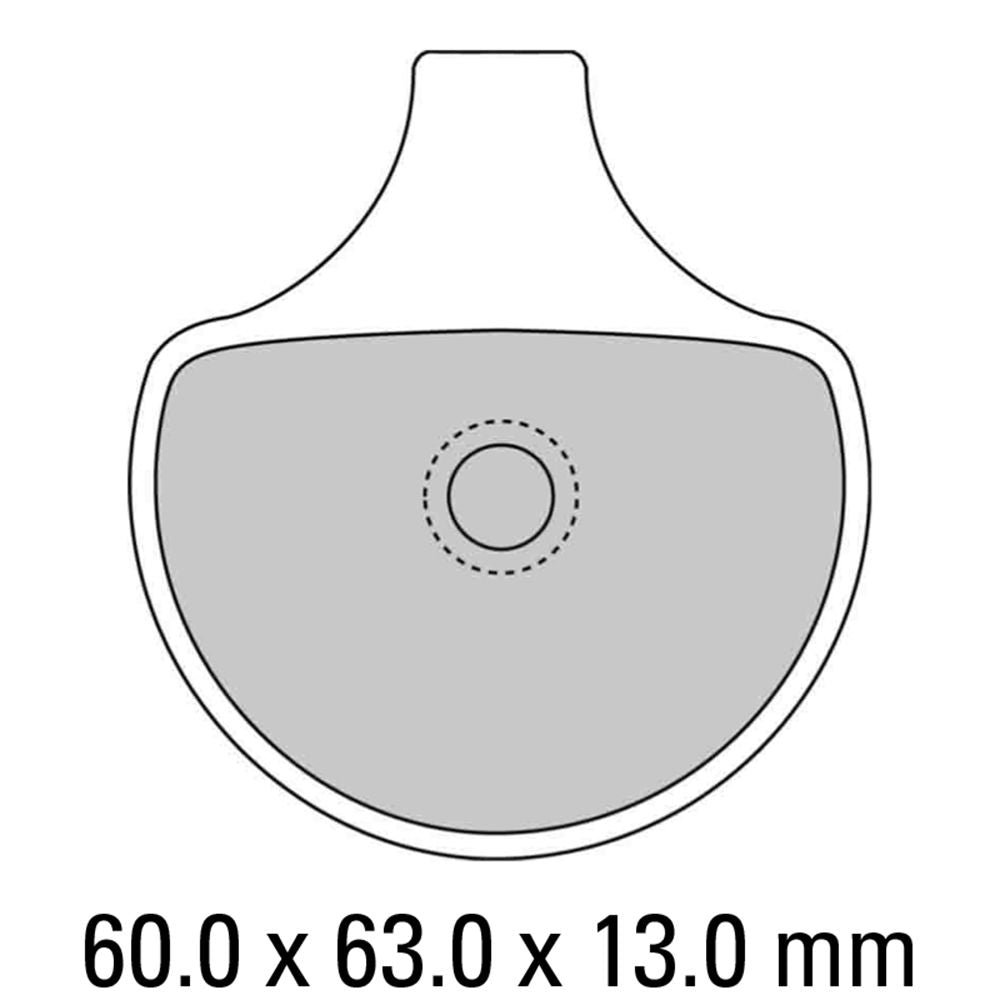 Ferodo FDB352P Platinum Carbon Grip Road Series Organic/Non-Sintered Compound Brake Pads