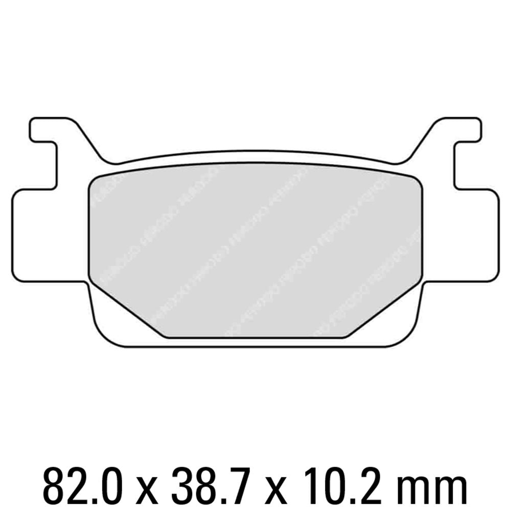 Ferodo FDB2195SG Sinter Grip SG Off-Road Series Sintered Metal Compound Brake Pads