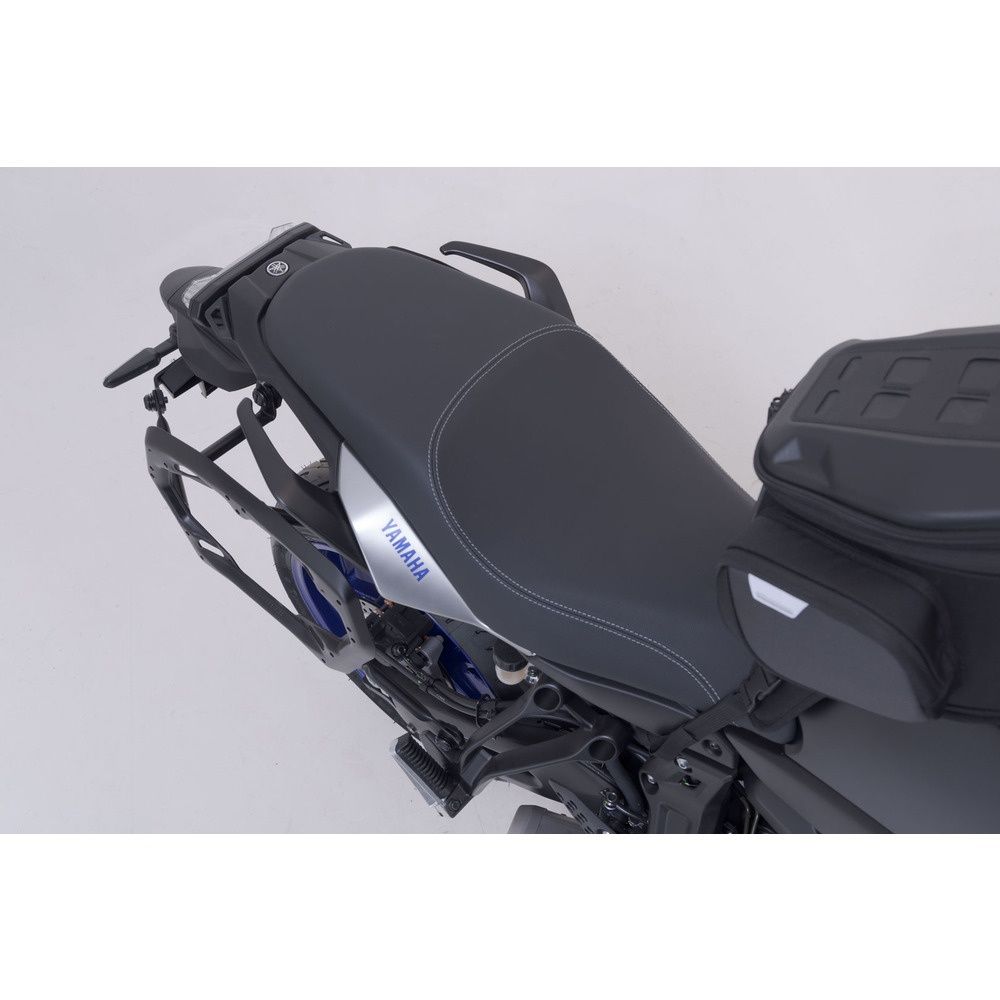 SW-Motech SW-ADV0659365000-B DUSC Black Adventure Luggage Set w/L Top Case for Yamaha MT-07 Tracer 16-Up