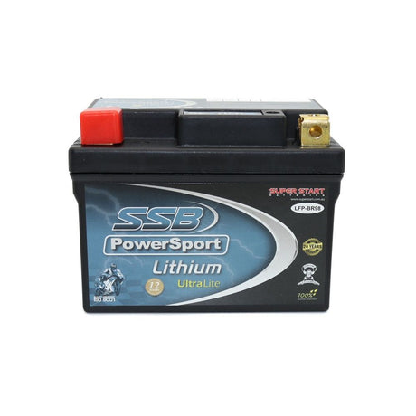SSB LFPBR98 PowerSport UltraLite 12V 2.4Ah/160CCA Lithium Battery