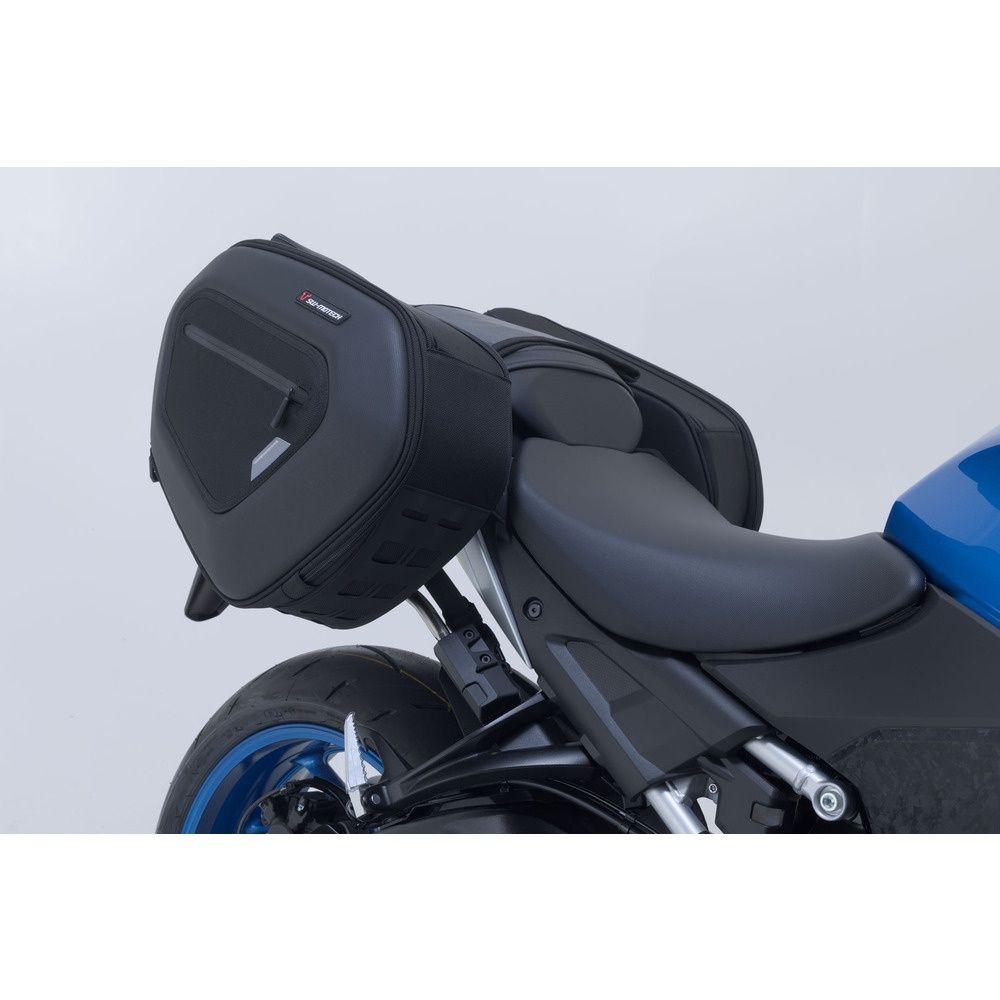 SW-Motech SW-BCHTA0574035700 PRO BLAZE H Black Saddlebag Set for Suzuki GSX-S1000/F 15-Up, GSX-S950 21-Up