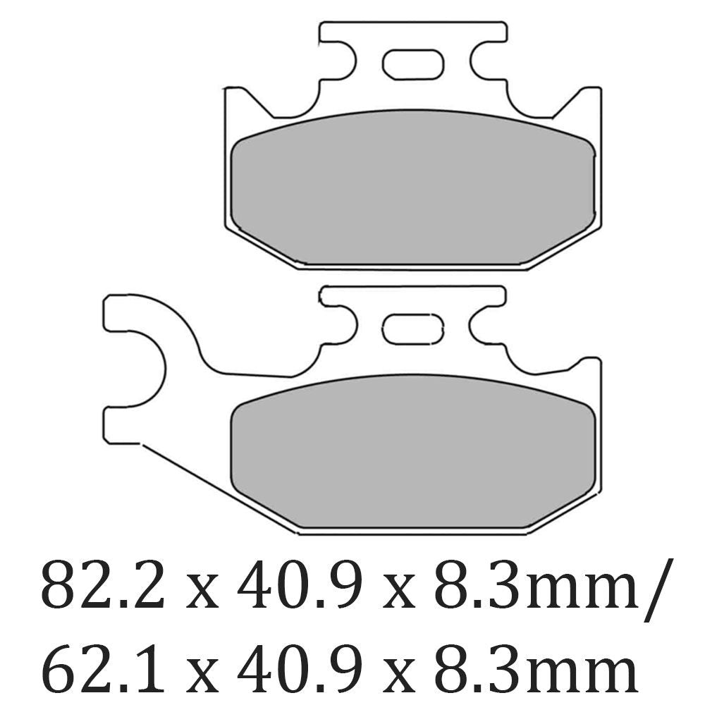 Ferodo FDB2308SG Sinter Grip SG Off-Road Series Sintered Metal Compound Brake Pads