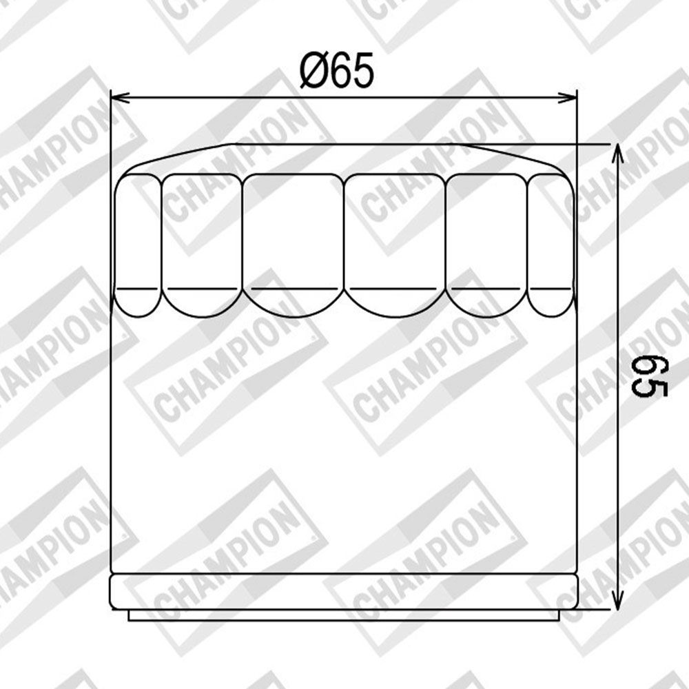 Champion COF454 Oil Filter