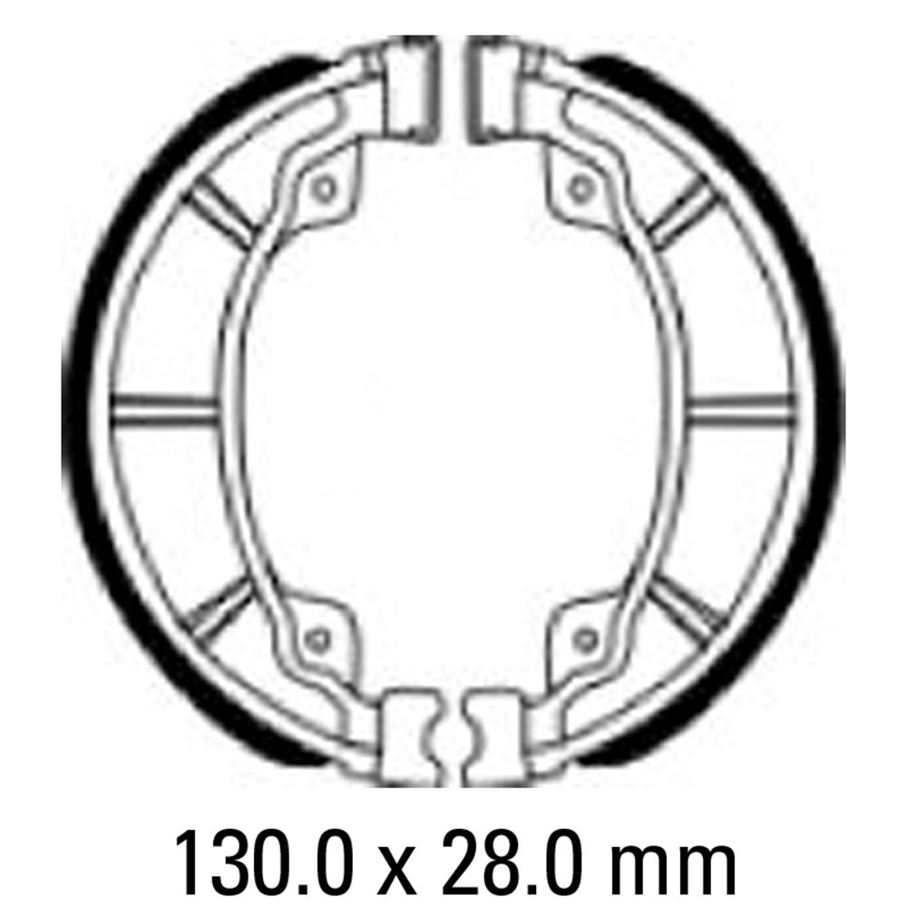 Ferodo FSB964 Organic Compound Brake Shoes