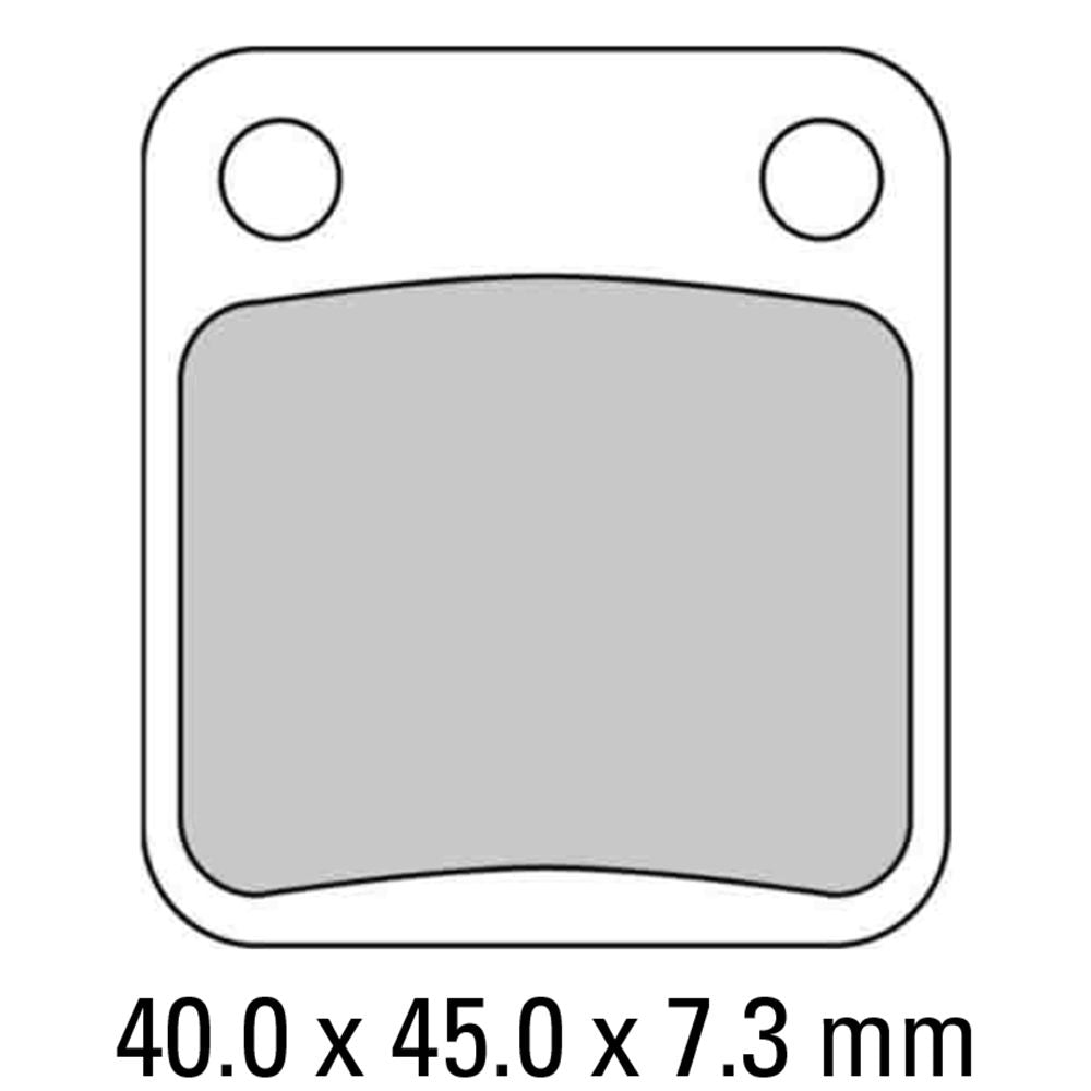 Ferodo FDB250SG Sinter Grip SG Off-Road Series Sintered Metal Compound Brake Pads