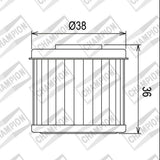 Champion COF016 Oil Filter
