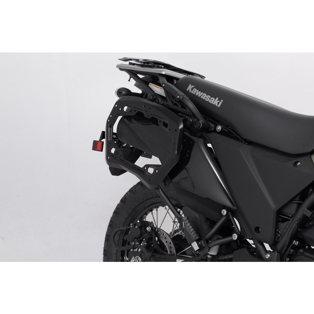 SW-Motech SW-KFT0899070000-S TRAX ADV 45/37L Aluminium Silver Case System for Kawasaki KLR 650 22-Up