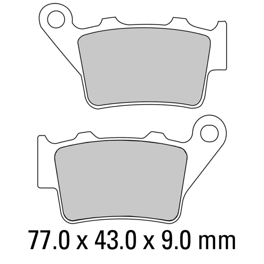 Ferodo FDB2005SG Sinter Grip SG Off-Road Series Sintered Metal Compound Brake Pads