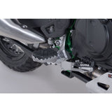 SW-Motech SW-FRS0801110500-S ION Footrest Kit Silver for Kawasaki KLE500/KLE500 SE 26-Up