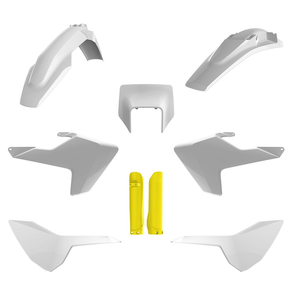 Polisport Enduro Plastic Kit OEM Colours for Husqvarna TE/FE 17-19