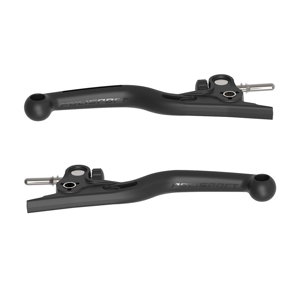 Polisport APT Lever Kit Black for KTM 85 SX 21-Up/Freeride E-XC 21-23/Husqvarna TC 85 21-Up