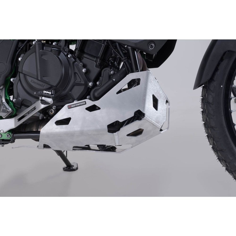 SW-Motech SW-MSS0808410000-S Engine Guard Silver for Kawasaki KLE500/KLE500 SE 26-Up
