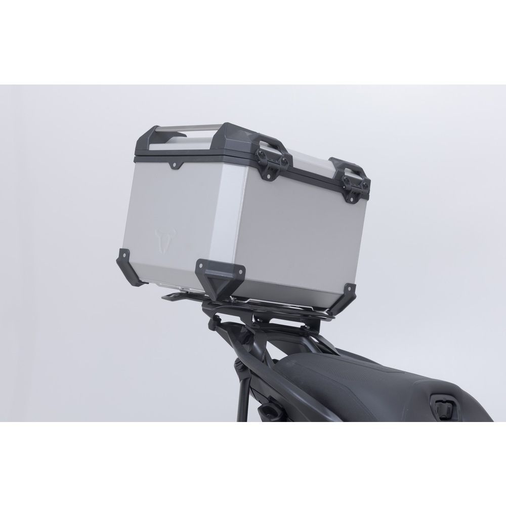 SW-Motech SW-GPT2282270001-S TRAX ADV Silver Top Case System for Ducati Multistrada V4 20-Up
