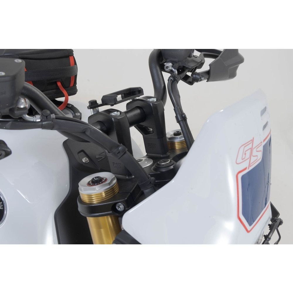 SW-Motech SW-LEH0703913200-B Bar Riser Black 30mm for BMW R 12 G/S 25-Up