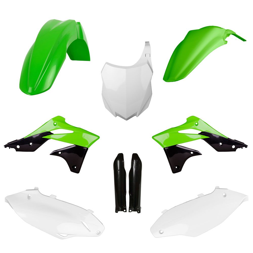 Polisport MX Plastic Kit OEM Colours for Kawasaki KX250F 13-16