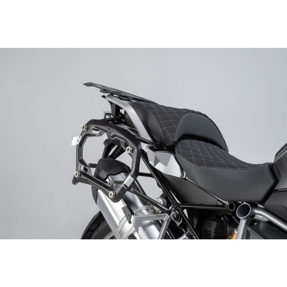 SW-Motech SW-KFT0766470001-S TRAX ADV 45/37L Silver Aluminium Case System for BMW R 1200 GS/R 1250 GS