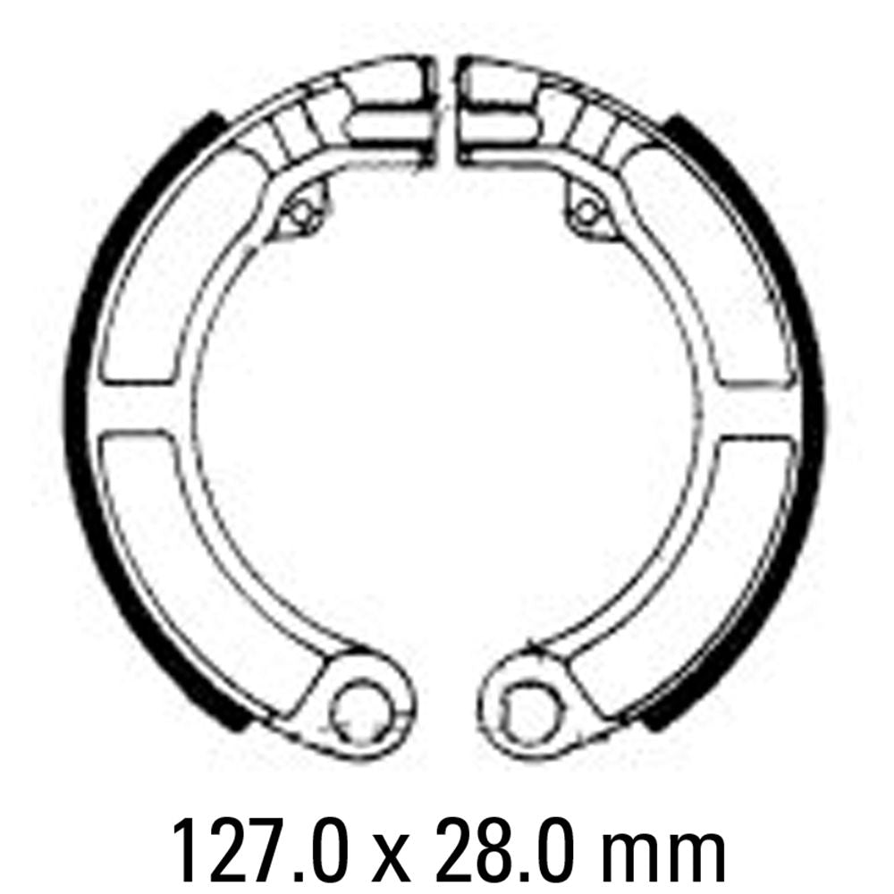Ferodo FSB879 Organic Compound Brake Shoes
