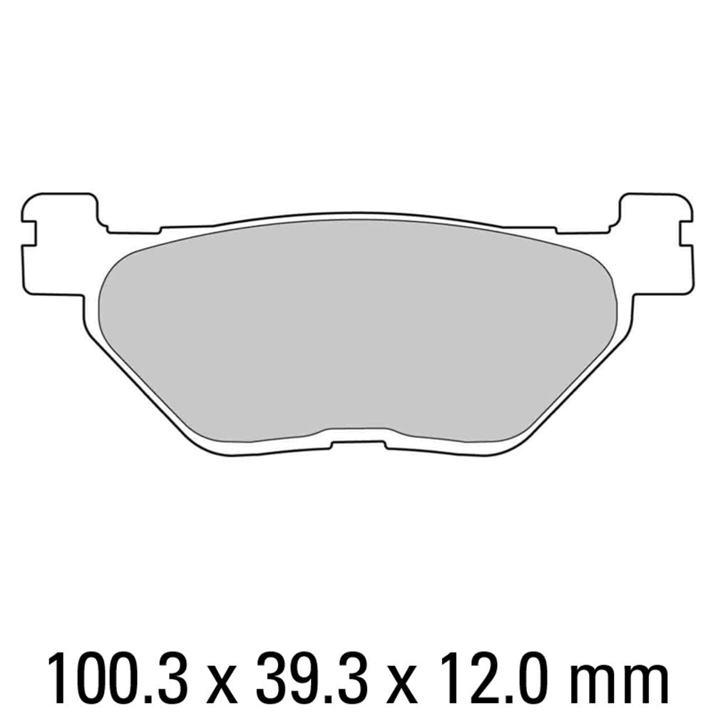 Ferodo FDB2126P Platinum Carbon Grip Road Series Organic/Non-Sintered Compound Brake Pads