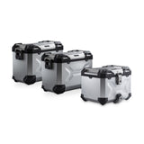 SW-Motech SW-ADV2280775001-S TRAX ADV Silver Adventure Luggage Set for Ducati Multistrada V2/Multistrada V2 S 24-Up