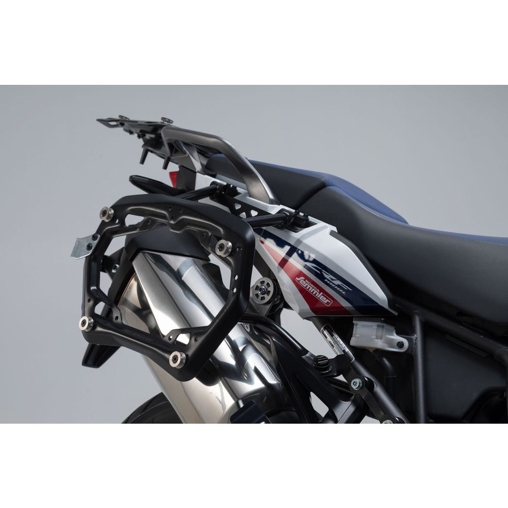 SW-Motech SW-KFT0162270001-S TRAX ADV 45/37L Silver Aluminium Case System for Honda CRF1000L Africa Twin 15-17