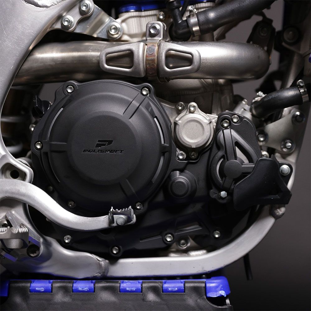Polisport Extreme Engine Protection Kit Black for Yamaha YZ450F/YZ 450FX 23-Up/WR450F 24-Up