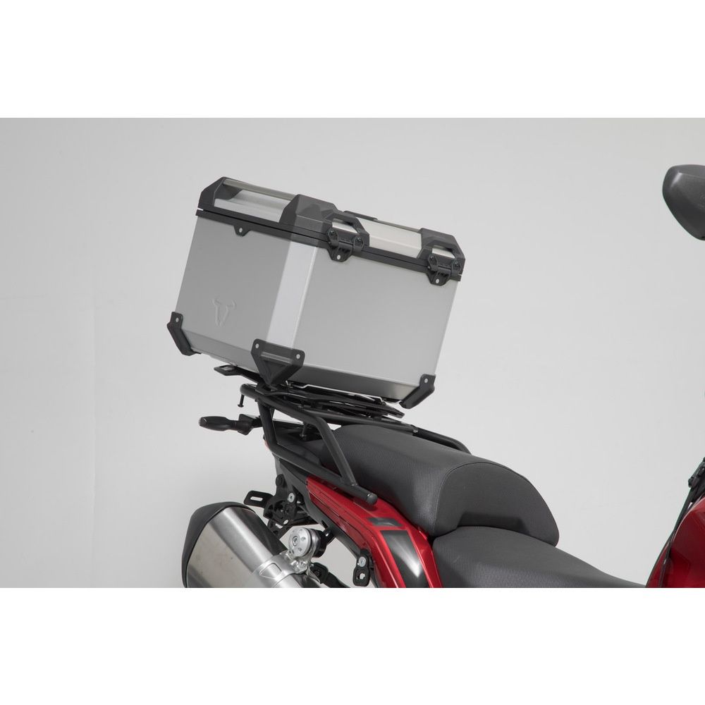 SW-Motech SW-GPT1980670001-S TRAX ADV Silver Top Case System for Benelli TRK 502 X 18-Up