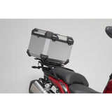 SW-Motech SW-GPT1980670001-S TRAX ADV Silver Top Case System for Benelli TRK 502 X 18-Up