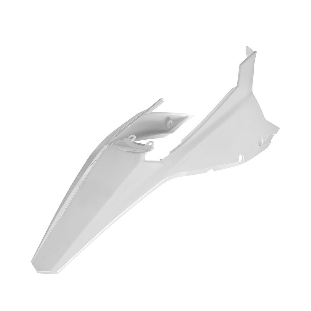 Polisport Rear Fender & Side Panels White for Beta RR X-Pro 2T/RR X-Pro 4T 25-Up