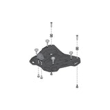 SW-Motech SW-GPT2282266001-B DUSC XL 55L Black Top Case System for Ducati Multistrada V4 20-Up
