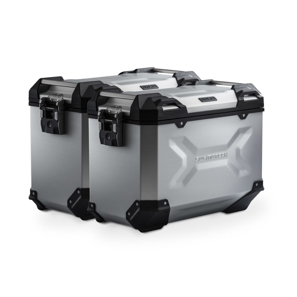 SW-Motech SW-KFT2282270102-S TRAX ADV 45/45L Aluminium Silver Case System for Ducati Multistrada V4 20-Up