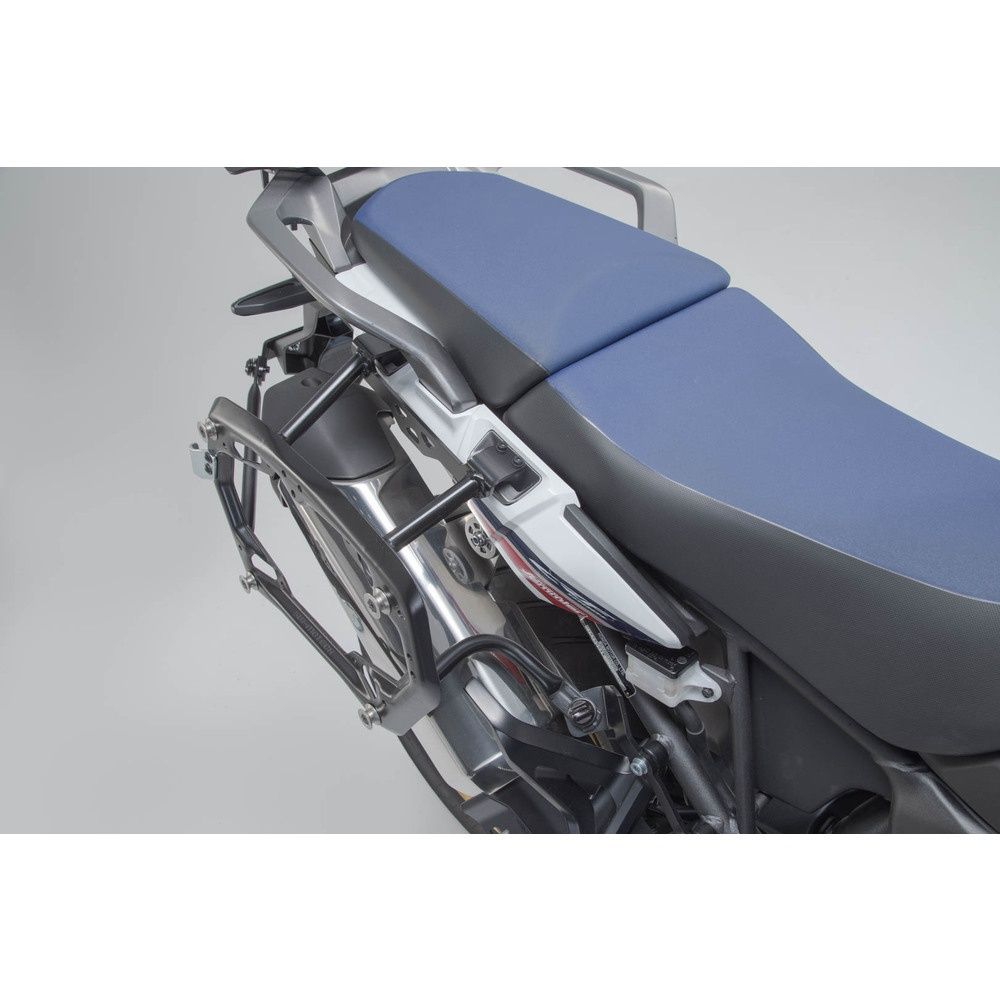 SW-Motech SW-ADV0189065100-B DUSC Black Adventure Luggage Set w/L Top Case for Honda CRF1000L Africa Twin Adventure Sports 18-Up