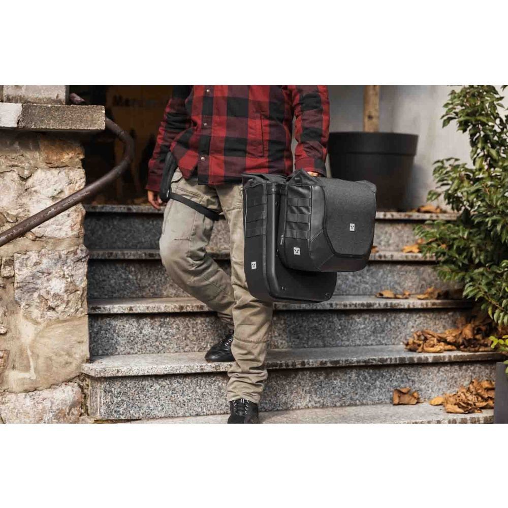 SW-Motech SW-BCHTA0040120000 Legend Gear 11L Black Side Bag for V-LOC