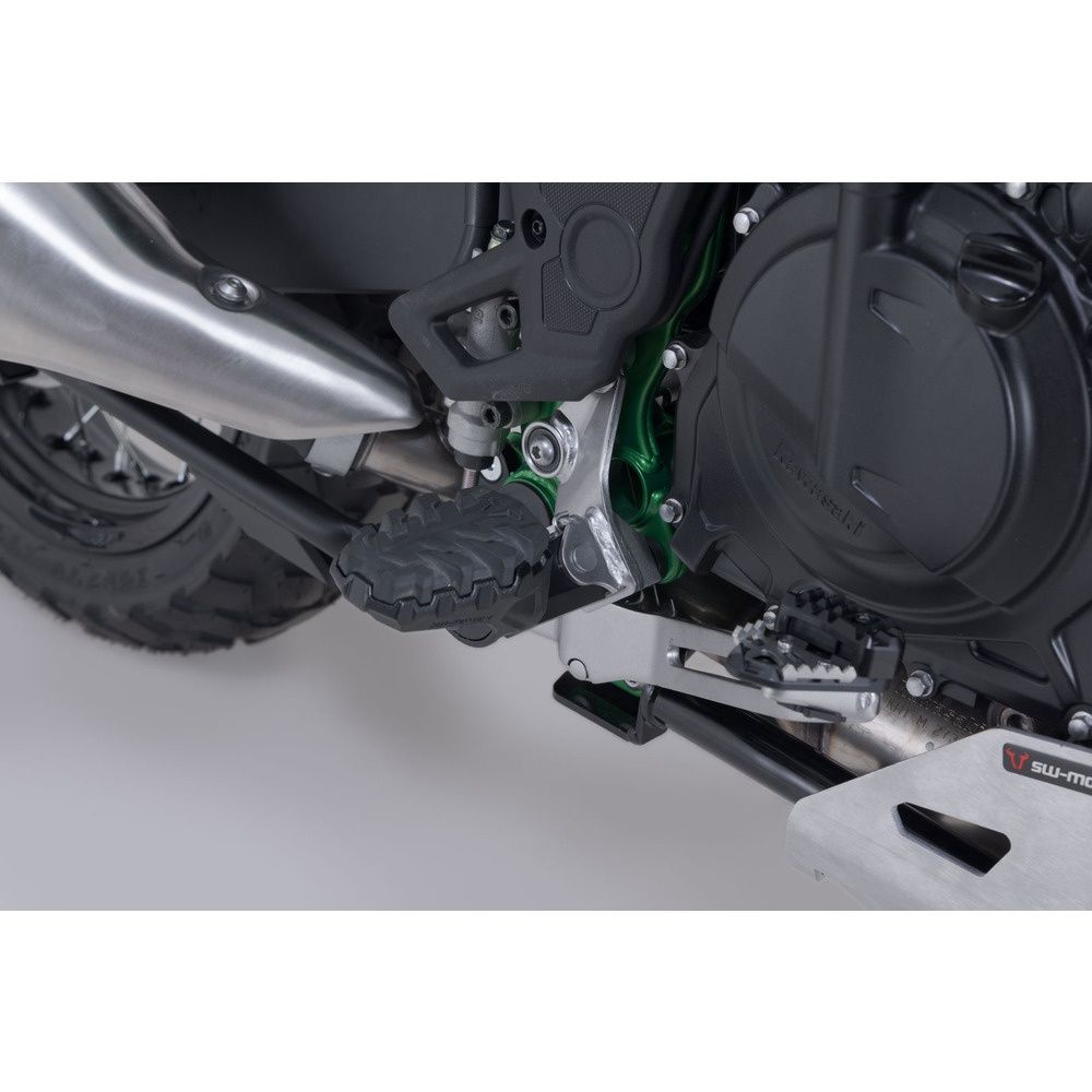 SW-Motech SW-FRS0811210500-B EVO Footrest Kit Black for Kawasaki KLE500/KLE500 SE 26-Up