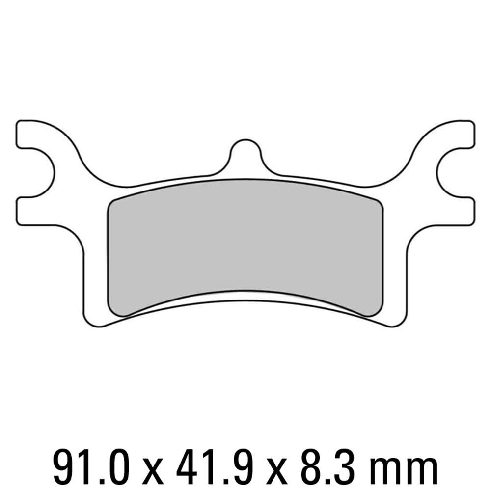 Ferodo FDB2176SG Sinter Grip SG Off-Road Series Sintered Metal Compound Brake Pads