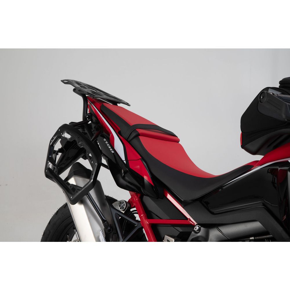 SW-Motech SW-KFT0195070001-S TRAX ADV 45/37L Silver Aluminium Case System for Honda CRF1100L Africa Twin 19-21