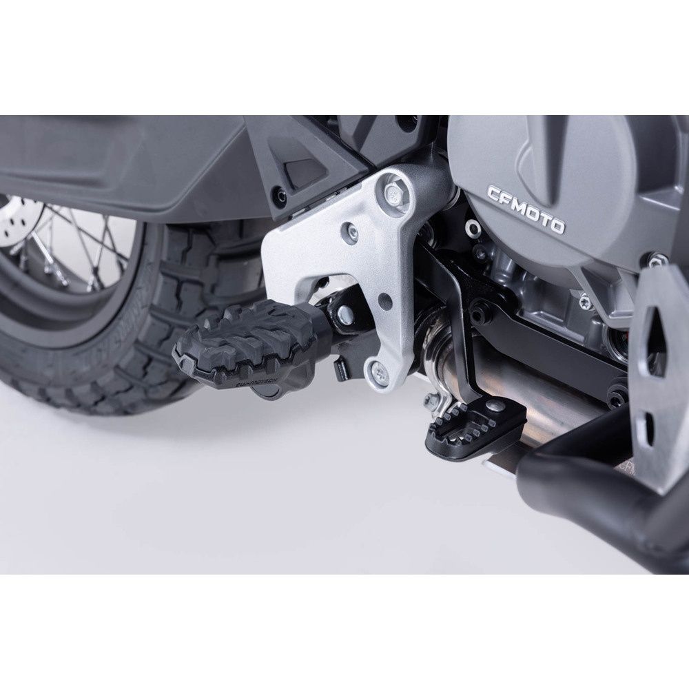 SW-Motech SW-FRS1011210000-B EVO Footrest Kit Black for CF Moto 800 MT-X 24-Up