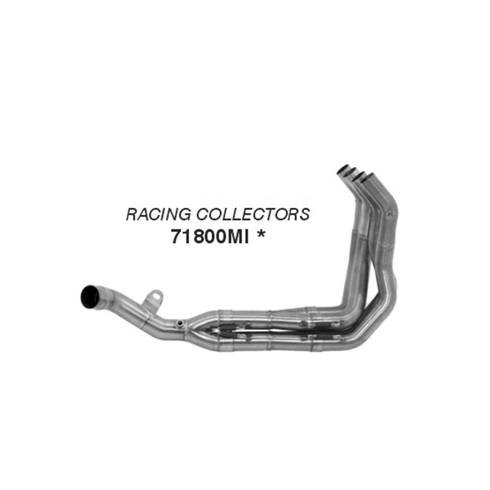 Arrow 71800MI Stainless Steel Racing Collectors for Kawasaki Ninja 1000 SX 20-24/Ninja 1000 SX Tourer 21-24/Ninja 1100 SX 25-Up