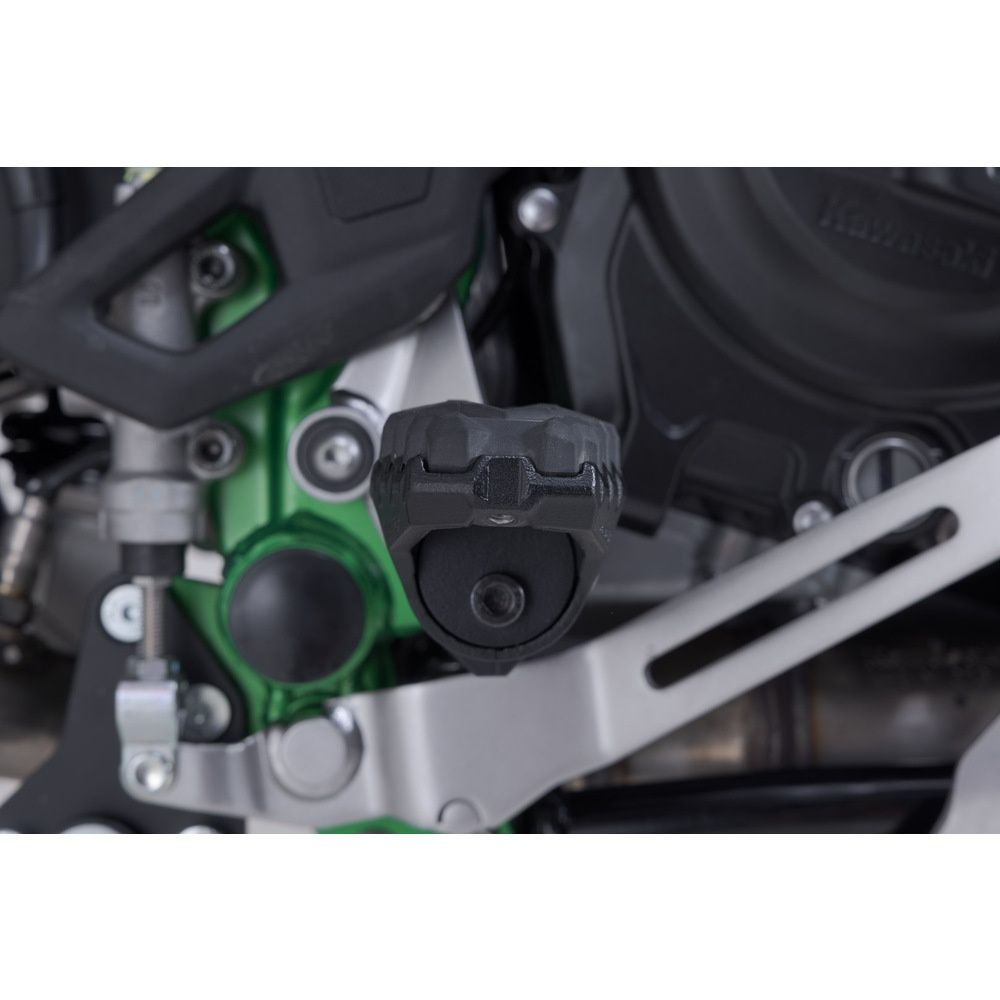SW-Motech SW-FRS0811210500-B EVO Footrest Kit Black for Kawasaki KLE500/KLE500 SE 26-Up