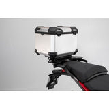 SW-Motech SW-GPT2289270000-S TRAX ADV Silver Top Case System for Ducati Multistrada 1200 Enduro/Multistrada 950/Multistrada 1260/Multistrada V2