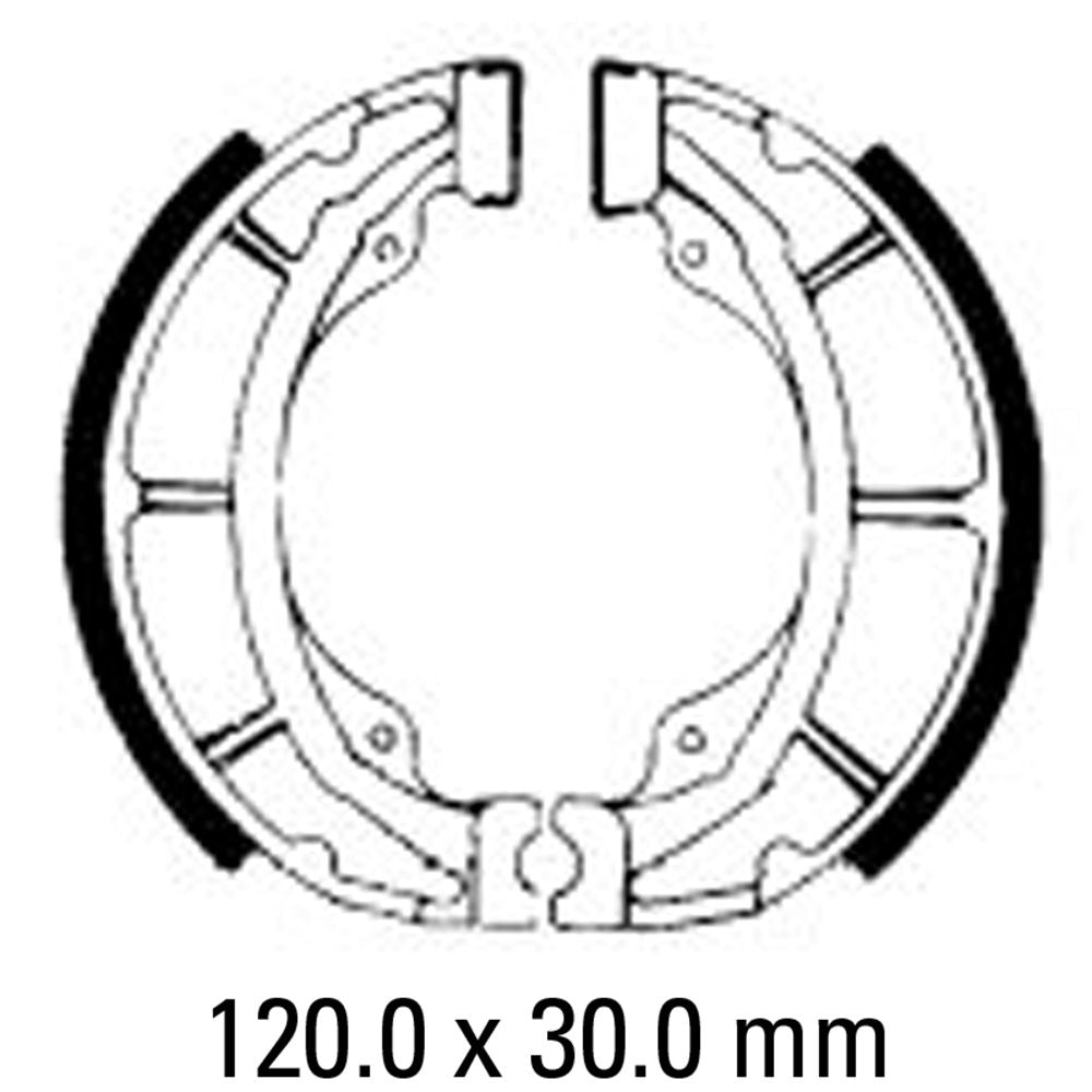 Ferodo FSB729 Organic Compound Brake Shoes