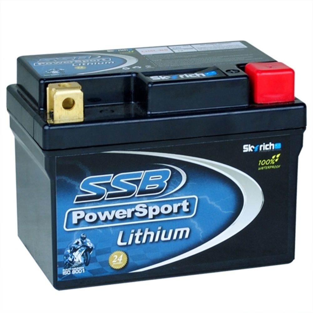 SSB LH5L-BS PowerSport High Performance 12V 4Ah/220CCA Lithium Battery