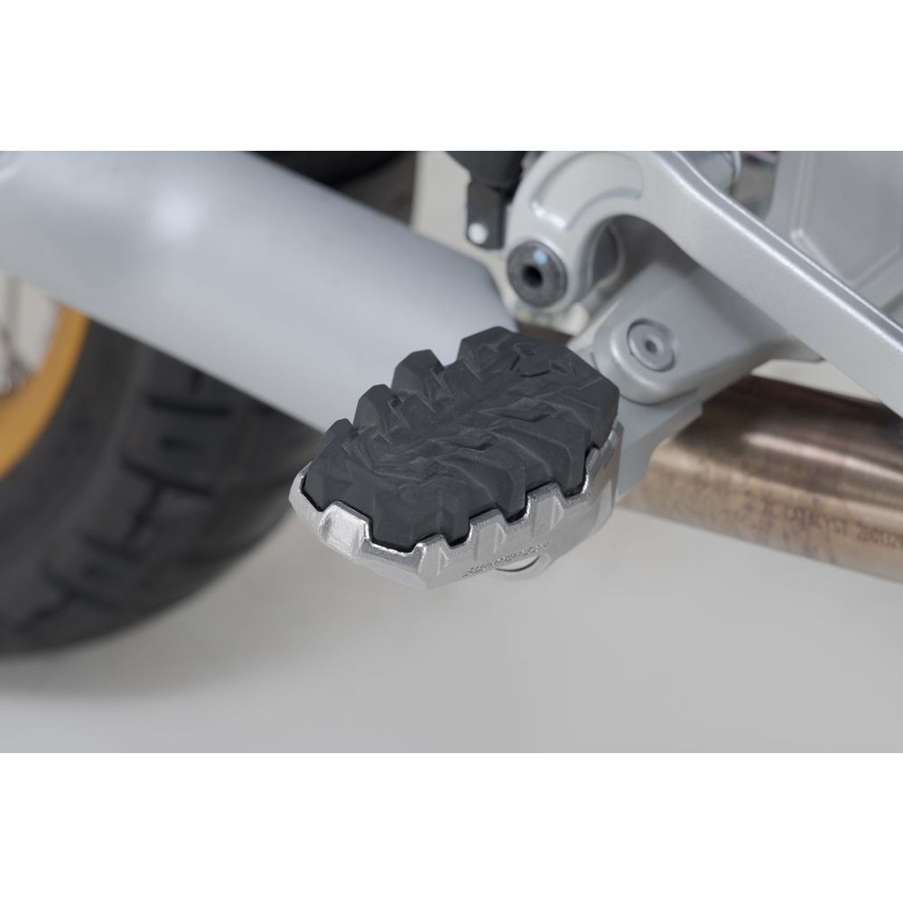 SW-Motech SW-FRS1311210300 EVO Footrest Kit Silver/Black for Aprilia Tuareg 660 Rally 24-Up