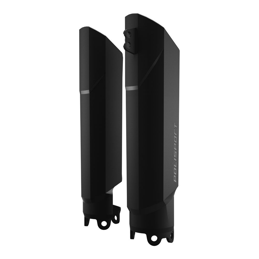 Polisport Full Wrap Fork Guard Protectors Black for Yamaha YZ125/YZ250/YZ250FX/YZ450FX 15-Up/YZ250F/YZ450F 10-Up