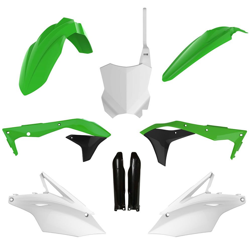 Polisport MX Plastic Kit OEM Colours for Kawasaki KX450F 16-18