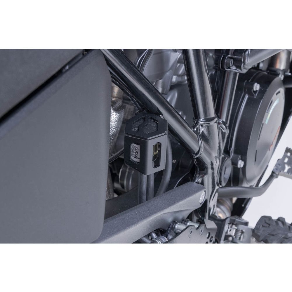 SW-Motech SW-SCT0717410900-B Brake Fluid Reservoir Guard Black for BMW/Ducati/KTM/Husqvarna