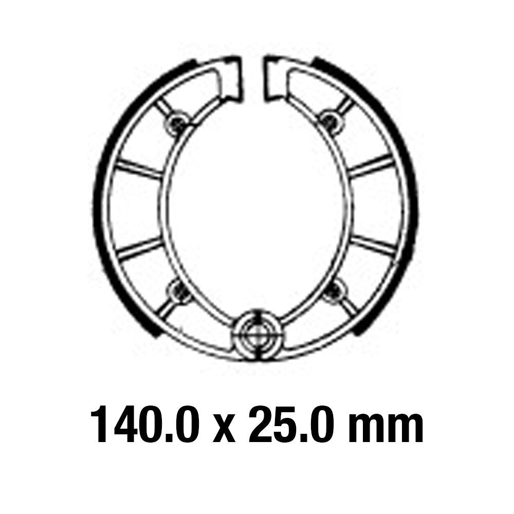 Ferodo FSB901 Organic Compound Brake Shoes